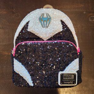 Loungefly Marvel Spider-Man Spider-Gwen Sequin Mini Backpack